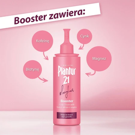 Plantur 21 Long Hair Booster, suero acelerador del crecimiento capilar para el cuero cabelludo, 125 ml