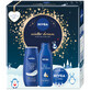Set Nivea Winter Dream, douchegel 250 ml + bodymilk 250 ml + cr&#232;me 75 ml