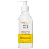 Perfecta Extra Oils Silikonhandschuhe, Öl-Creme für Hände, Nägel und Nagelhaut, 195 ml