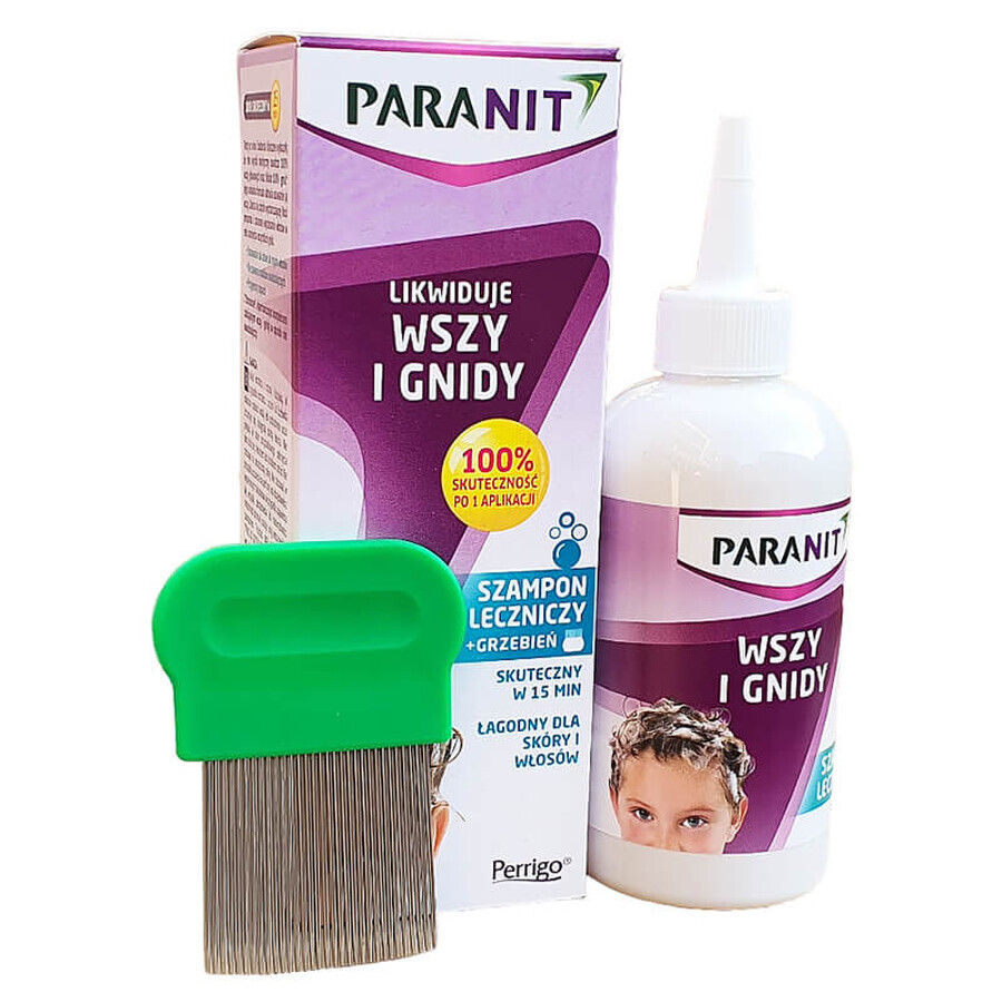 Buy Paranit medicinal shampoo 200 ml + comb Paranit medicinal shampoo 200 ml + comb