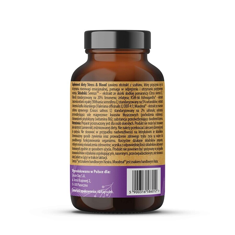 Simple Day Stress e umore, 60 capsule