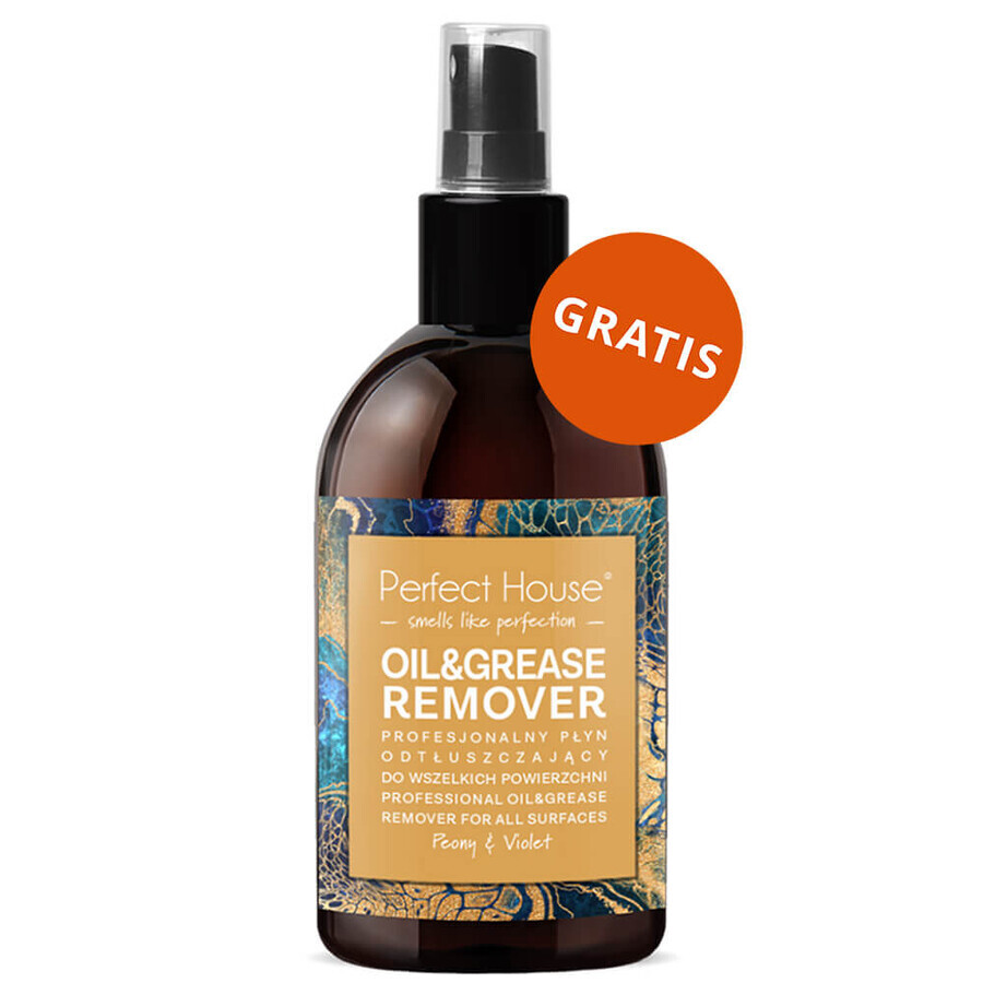 Perfume Perfect House Glam, fragancia para el hogar, aroma de orquídea y jazmín, 500 ml + líquido desengrasante profesional 100 ml de regalo