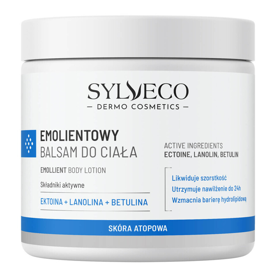 Set Sylveco Dermo Dermo Skóra Atopowa, lozione emolliente per il corpo, 400 ml + gel lavante per il corpo, 400 ml + shampoo per il cuoio capelluto atopico, 300 ml per 1 penny