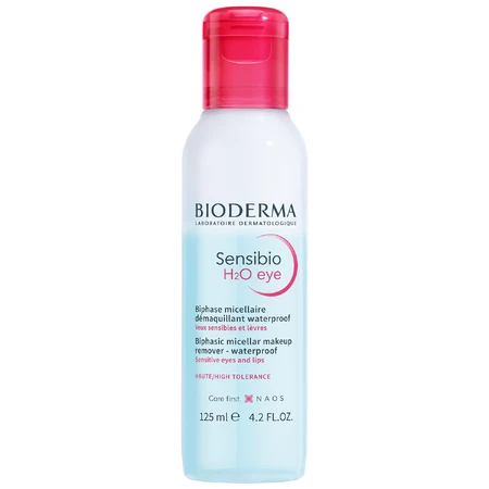 Bioderma Sensibio H2O Ojos, agua micelar micelar, 125 ml