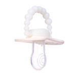 Luu Kids, chupete, posicionamiento, silicona, brilla en la oscuridad, American Cream Glow, 3-6 meses, 1 pieza