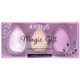 KillyS Magic Gift Set, éponge de maquillage, 3 pièces