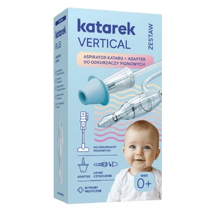 Katarek Upright Kit, Nasensauger + Adapter für Upright, ab Geburt