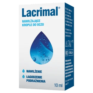 Lacrimal, feuchtigkeitsspendende Augentropfen, 10 ml