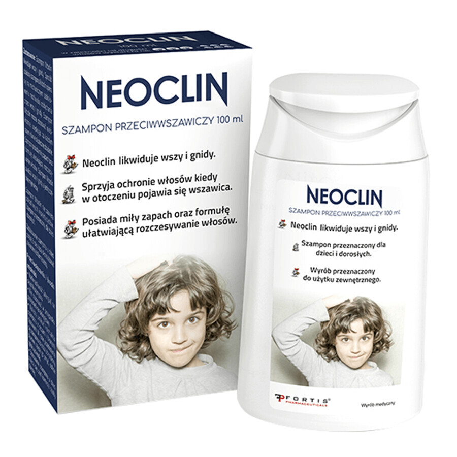 Acquista Neoclin, shampoo anti-prurito per bambini e adulti, 100 ml Neoclin, shampoo anti-prurito per bambini e adulti, 100 ml