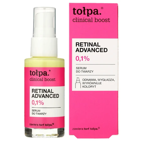 Tolpa Clinical Boost Retinal Advanced 0,1%, sérum pour le visage, 30 ml