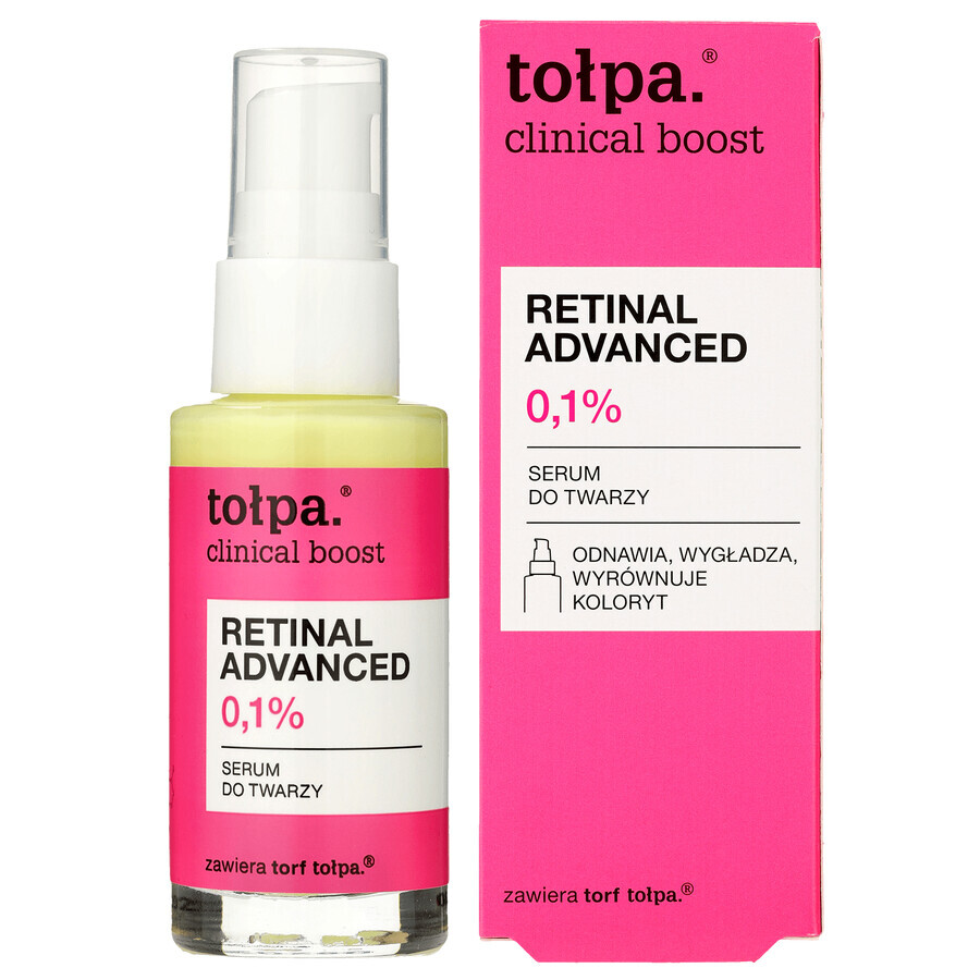 Tolpa Clinical Boost Retinal Advanced 0,1%, suero facial, 30 ml