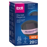 Lovi Discreet Elegance, Stilleinlagen, antibakteriell, schwarz, 20 Stück