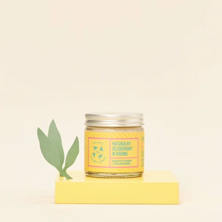 Four Pinks cream deodorant, lemon eucalyptus, 60 ml