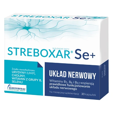 Streboxar Se+, 30 capsule