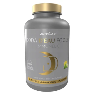 AcivLab Doda D'Eau Foods Immunelles, Gelees, Zitronen- und Limettengeschmack, 60 Stück