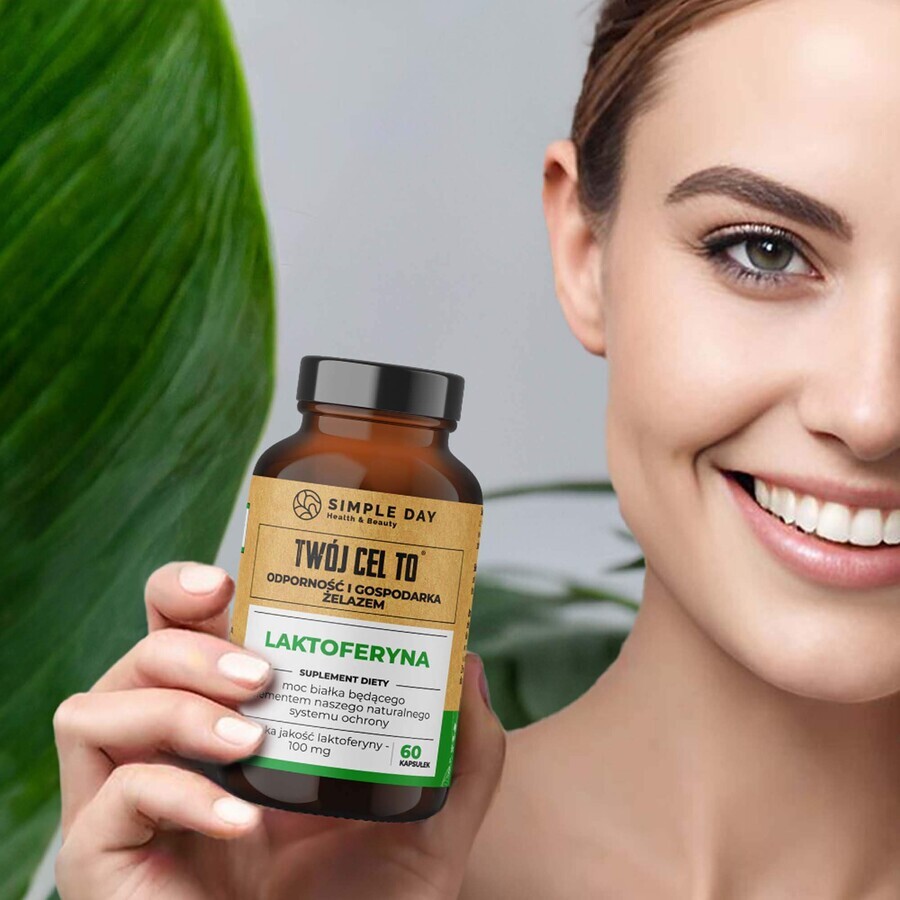 Lattoferrina Simple Day, 60 capsule