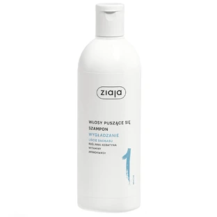 Ziaja Plant Care Suavizante Hojas de Baobab, champú, cabello rizado, 400 ml