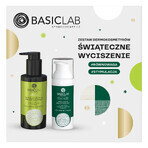 BasicLab Christmas Calming Kit, fluid micro-exfoliant, 100 ml + cremă prebiotică, 50 ml BasicLab Christmas Calming Kit, fluid micro-exfoliant, 100 ml + cremă prebiotică, 50 ml
