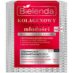 Bielenda Collagen Youth Stimulator 40+, crema antirughe rassodante e ricostituente, 50 ml