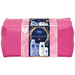 Nivea Beauty Collection set, bodymilk 250 ml + handcrème 100 ml + douchegel 250 ml + anti-transpirant roll-on 50 ml + gratis make-up kit Nivea Beauty Collection set, bodymilk 250 ml + handcrème 100 ml + douchegel 250 ml + anti-transpirant roll-on 50 ml + gratis make-up kit