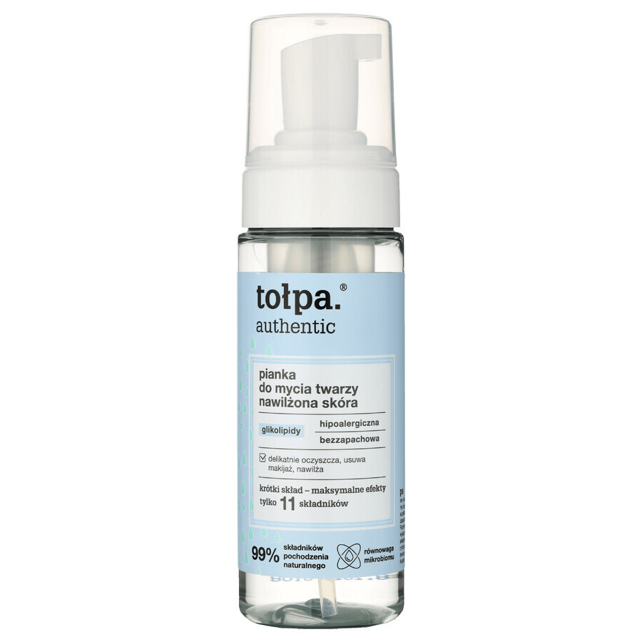 Tolpa Schiuma detergente per pelle idratata autentica 150 ml