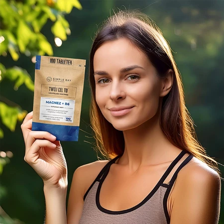 Simple Day Magnesium + B6, 100 Tabletten