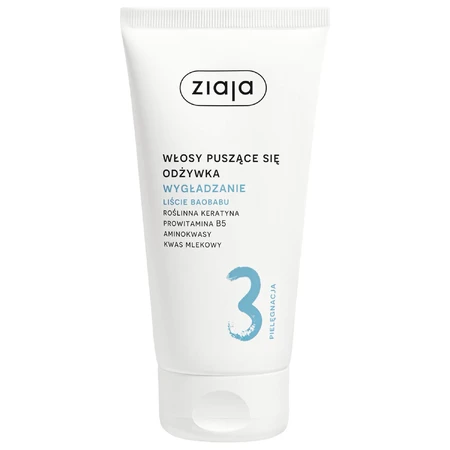 Ziaja Plant Care Smoothing Baobab Leaves, conditioner, curly hair, 160 ml