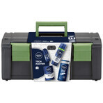 Nivea Men Tech Master kit, scheerschuim 200 ml + aftershave balsem 100 ml + douchegel 250 ml + anti-transpirant roll-on 50 ml Nivea Men Tech Master kit, scheerschuim 200 ml + aftershave balsem 100 ml + douchegel 250 ml + anti-transpirant roll-on 50 ml