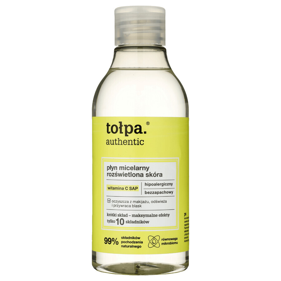 Cumpără Tolpa Authentic, loțiune micelară pentru piele radiantă, 300 ml Tolpa Authentic, loțiune micelară pentru piele radiantă, 300 ml