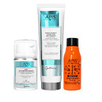 Set Apis Dead Sea Minerals, Optima, 30+ moisturizing day and night cream, 50 ml + moisturizing face mask, 100 ml + tangerine shower gel, 50 ml free