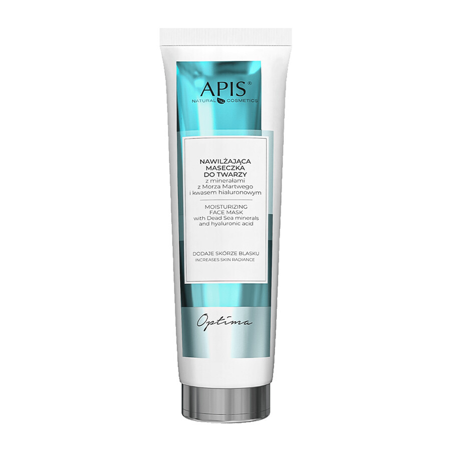 Set Apis Dead Sea Minerals, Optima, 30+ moisturizing day and night cream, 50 ml + moisturizing face mask, 100 ml + tangerine shower gel, 50 ml free