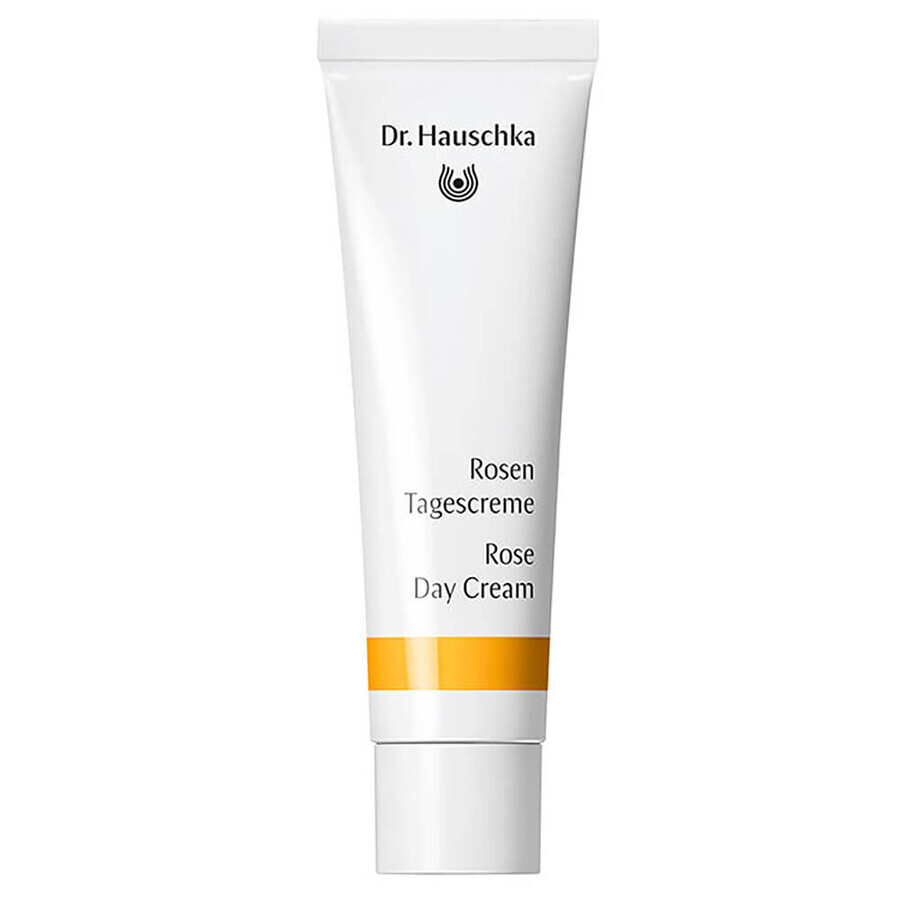Dr. Hauschka Beautiful Face Set, invigorating toner 100 ml + rose day cream 30 ml + face wash 75 ml + lip balm in jar 4.5 ml