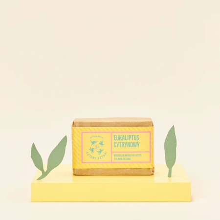 Four Pins, savon en barre, eucalyptus citronné, 110 g