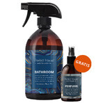 Perfect House Bathroom, détergent pour salle de bain, 500 ml + parfum d'ambiance, poivre rose et ambre, 100 ml gratuit Perfect House Bathroom, détergent pour salle de bain, 500 ml + parfum d'ambiance, poivre rose et ambre, 100 ml gratuit