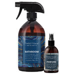 Perfect House Bathroom, détergent pour salle de bain, 500 ml + parfum d'ambiance, poivre rose et ambre, 100 ml gratuit Perfect House Bathroom, détergent pour salle de bain, 500 ml + parfum d'ambiance, poivre rose et ambre, 100 ml gratuit