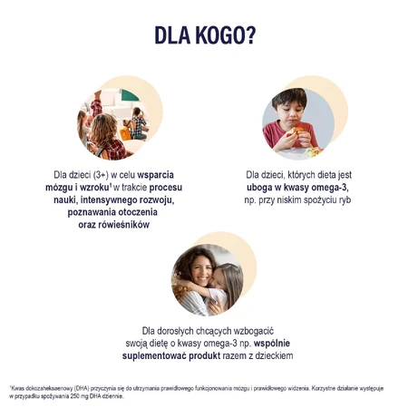 Naturell Omega-3 Pupil, petits pains, à partir de 3 ans, 27 pièces