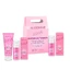 Kit Rostro Rosa Aloesove, loción limpiadora, 75ml + exfoliante facial, 50ml + crema nutritiva de noche, 50ml