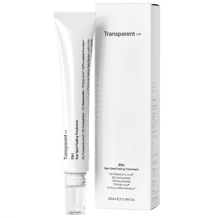 Transparent Lab P.I.H, gel para atenuar la hiperpigmentación asociada a la sobreproducción de melanina, 30 ml
