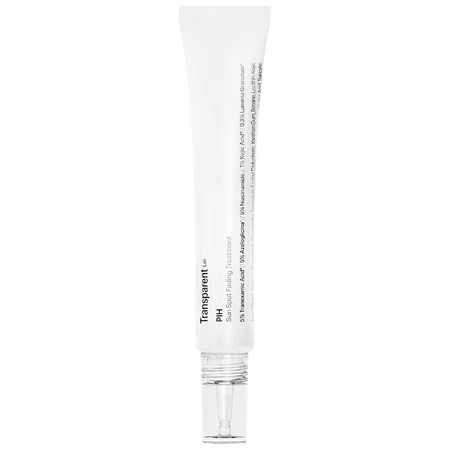 Transparent Lab P.I.H, gel para atenuar la hiperpigmentación asociada a la sobreproducción de melanina, 30 ml