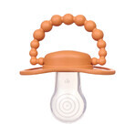 Luu Kids, chupete, posicionamiento, silicona, Pumpkin Spice, a partir de 6 meses, 1 ud.