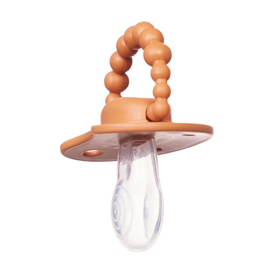 Luu Kids, chupete, posicionamiento, silicona, Pumpkin Spice, a partir de 6 meses, 1 ud.