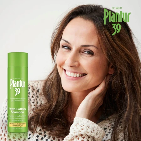 Plantur 39 Phyto-Caffeine shampoo voor geverfd en beschadigd haar, 250 ml