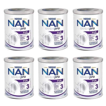 Nestle NAN Expertpro HA 3, aangepaste melk voor kinderen vanaf 1 jaar, 6 x 800 g
