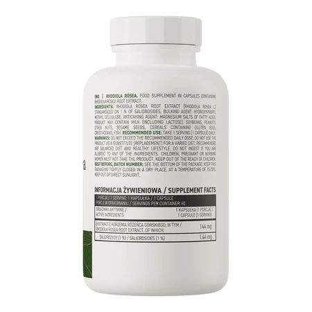 OstroVit Berg Rozemarijn, 60 veganistische capsules