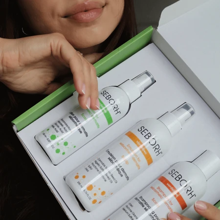 Verdelove Seborh kit voor seborroïsch eczeem, shampoo 200 ml + emulsie 200 ml + vloeistof 150 ml