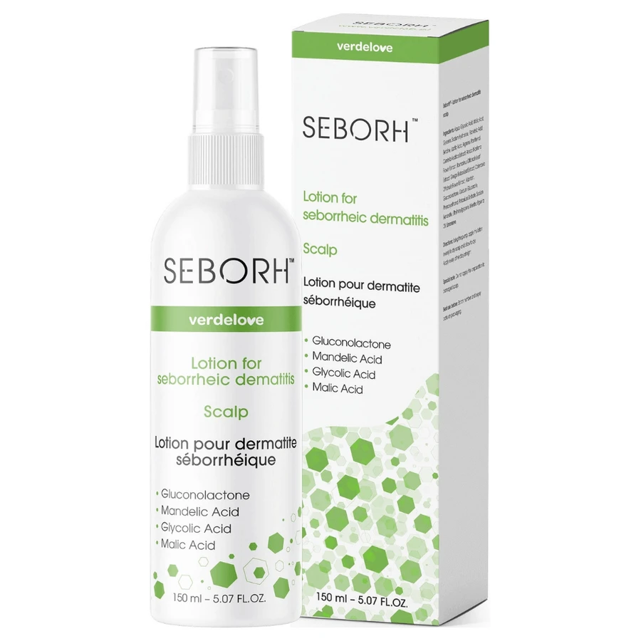 Verdelove Seborh kit voor seborroïsch eczeem, shampoo 200 ml + emulsie 200 ml + vloeistof 150 ml