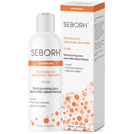 Verdelove Seborh kit voor seborroïsch eczeem, shampoo 200 ml + emulsie 200 ml + vloeistof 150 ml