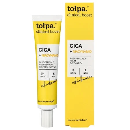 Tolpa Clinical Boost CICA + Niacinamid regenerierende Gesichtscreme 40 ml