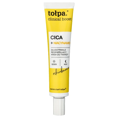 Tolpa Clinical Boost CICA + Niacinamid regenerierende Gesichtscreme 40 ml