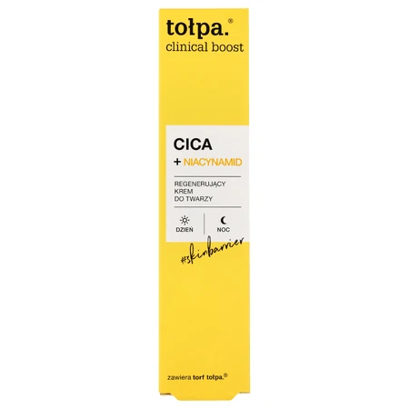 Tolpa Clinical Boost CICA + Niacinamid regenerierende Gesichtscreme 40 ml
